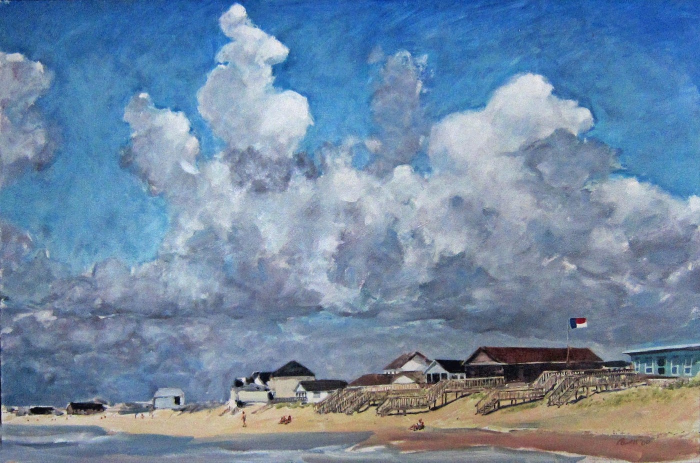 Beach Clouds (Topsail Beach, NC)
